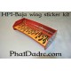 PhatDad RC Body/Wing Wrap for HPI Baja 5b - Flame