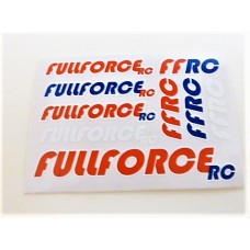 FullFrorce RC Mini Decal Sheet