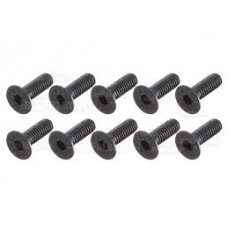 M4 x 12mm Countersunk Screw - Black (Replacement LOSB6465) 