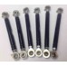 Joker Designs - LOSI DBXL Camber Linkage Set - Full 6 pc set with machined Alloy Spacer set & nuts