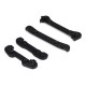 LOSI 5IVE-T/MINI WRC FRONT AND REAR PIN MOUNT COVERS (4) - LOSB2079