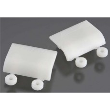 RPM 82161 - Lower Shock Skid Plates - Dyeable White (Pr) *ON SALE £4.99 (RRP £9.99)
