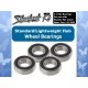 Silverback RC Standard/ Lightweight wheel bearings for the Hostile Lightweight Hubs (B089)