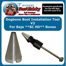 TEAM FASTEDDY - DOGBONE BOOT INSTALL TOOL V2 FOR THE HD 5SC BONES (25mm Bones)